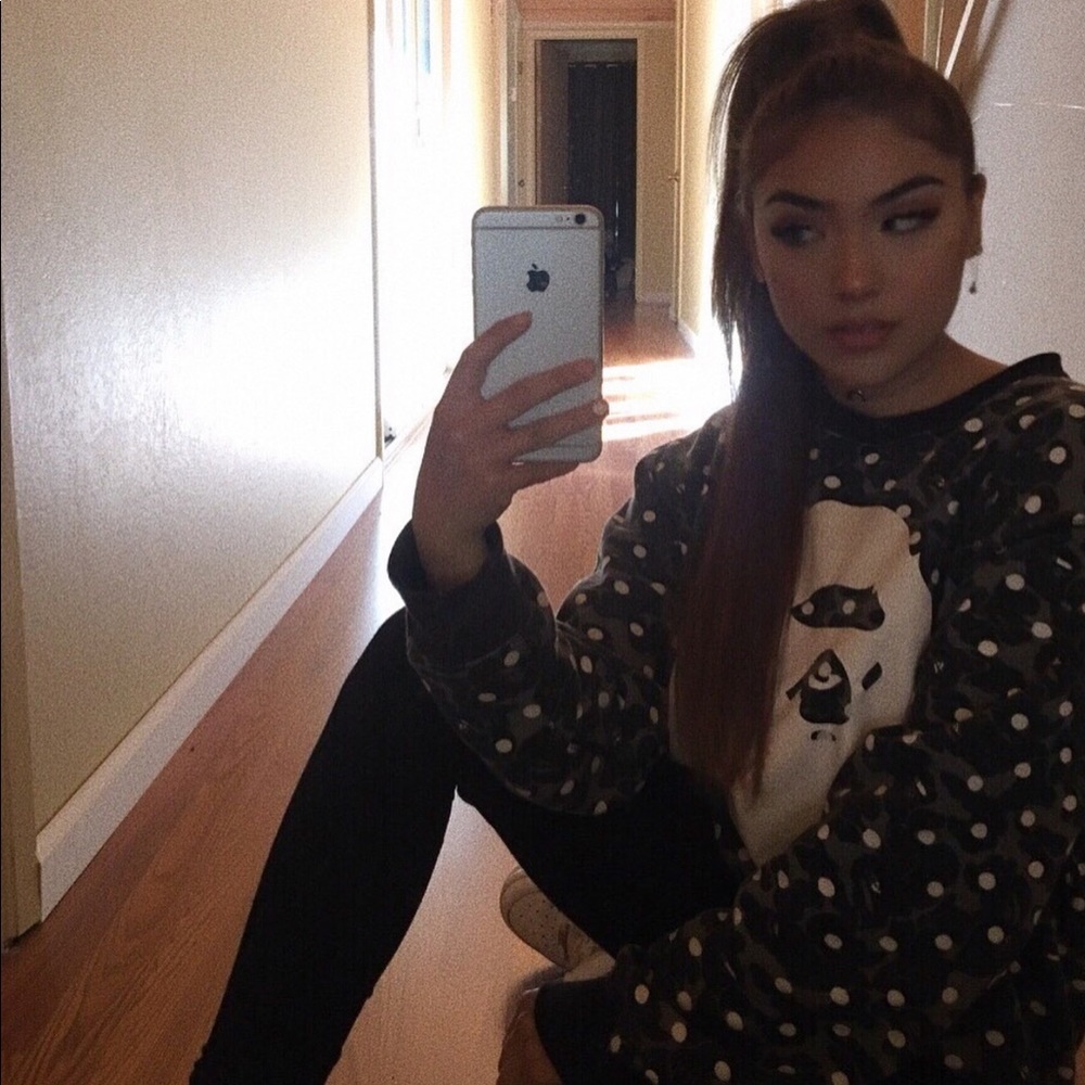 bape crew neck